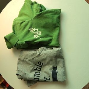 2 short sleeve boys Abercrombie shirts